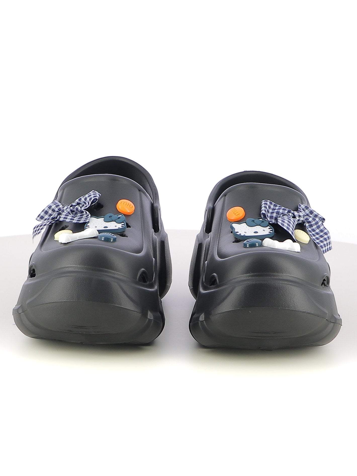 Sabot donna MINU GH-001 bianco nero