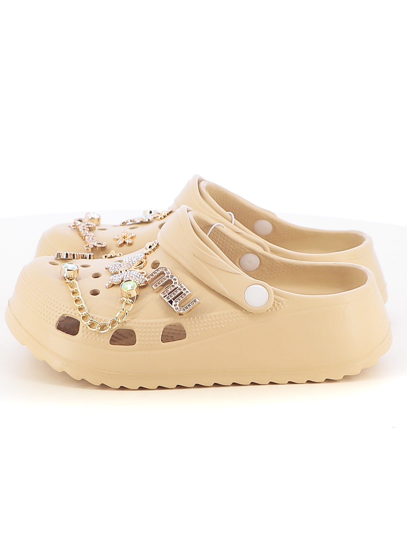 Sabot donna MINU GH-0509A beige scuro