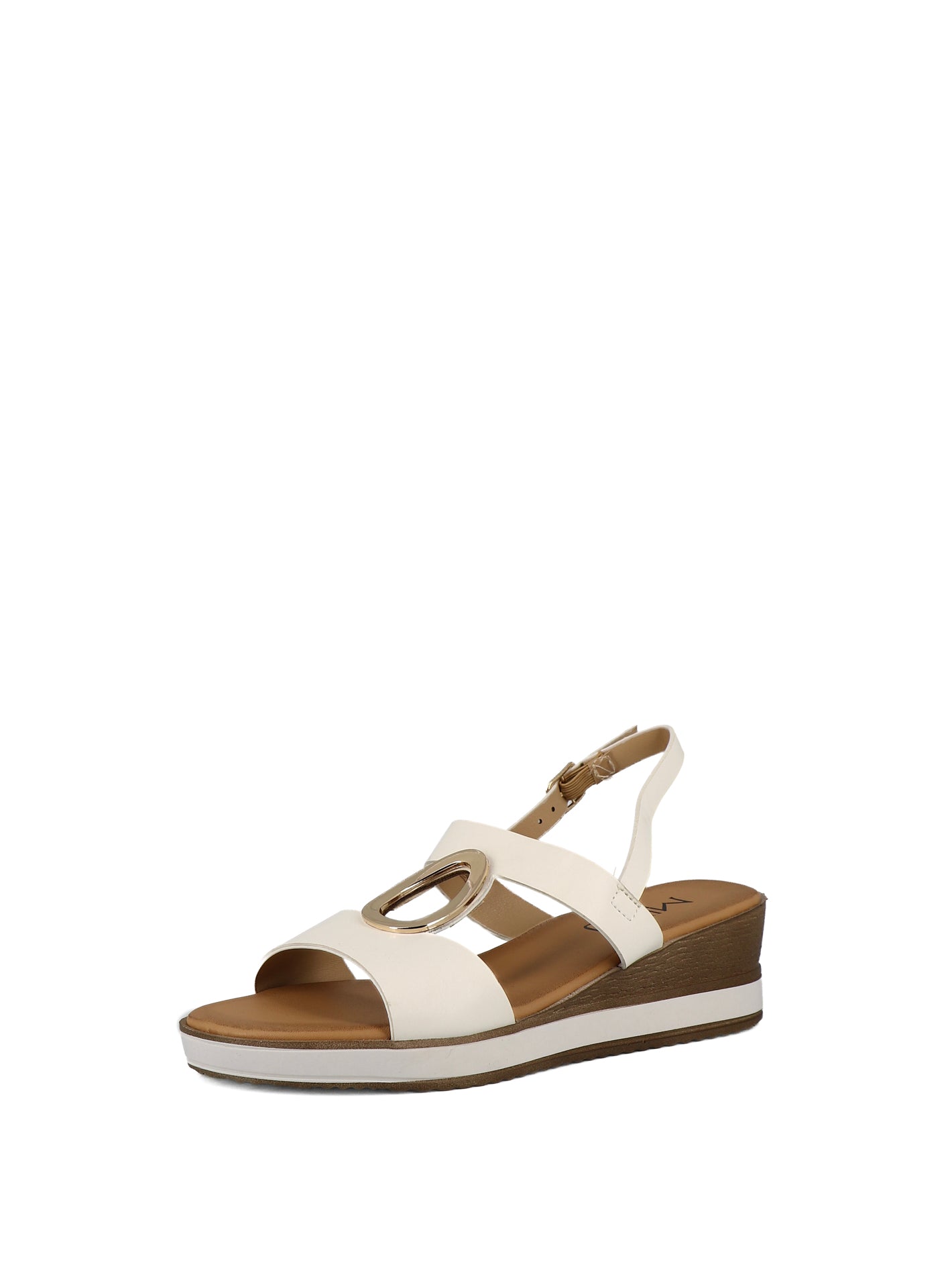 Sandali con cinturino donna MINU CH-223-B01 beige chiaro