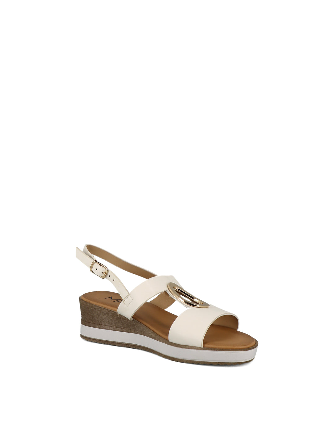 Sandali con cinturino donna MINU CH-223-B01 beige chiaro