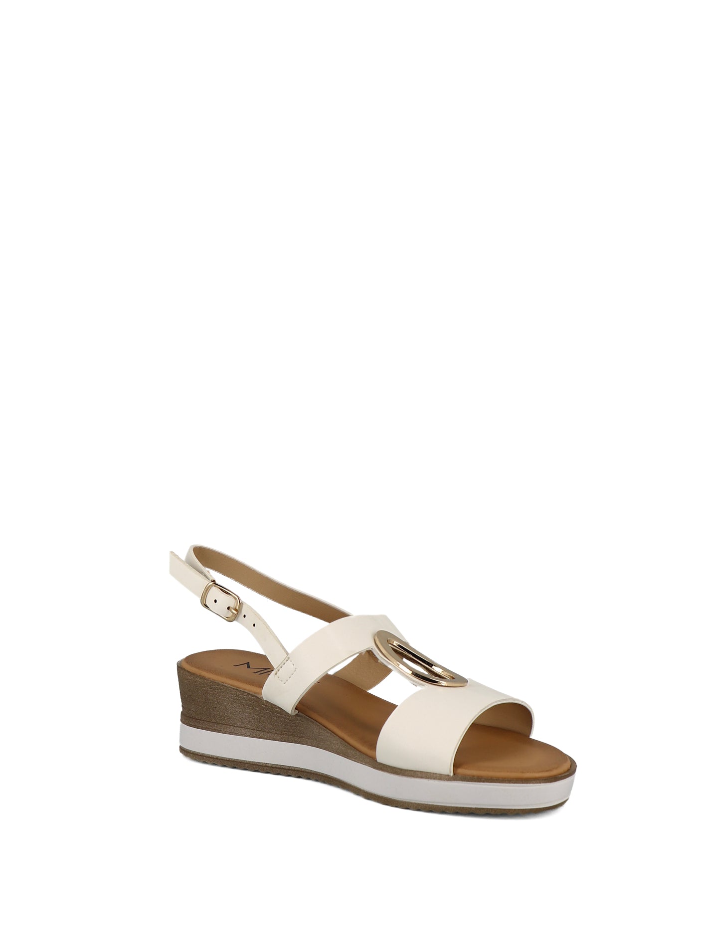 Sandali con cinturino donna MINU CH-223-B01 beige chiaro