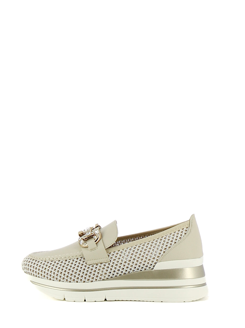 Mocassini donna MINU H2175-46 beige chiaro