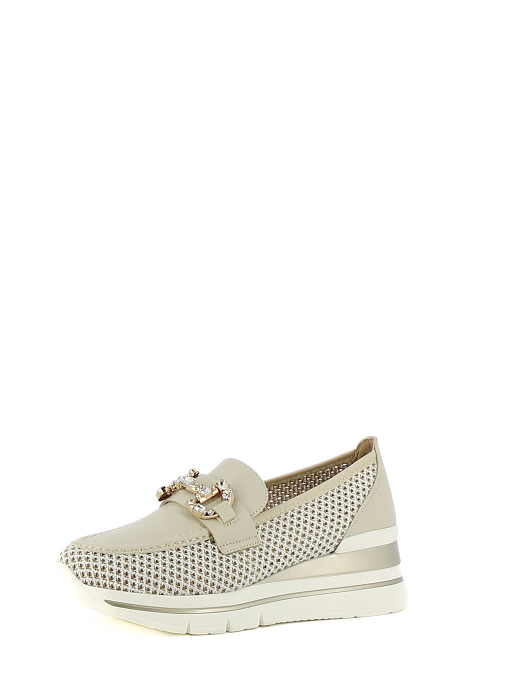 Mocassini donna MINU H2175-46 beige chiaro