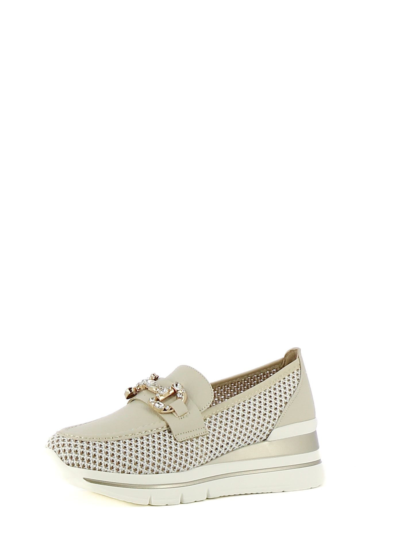 Mocassini donna MINU H2175-46 beige chiaro