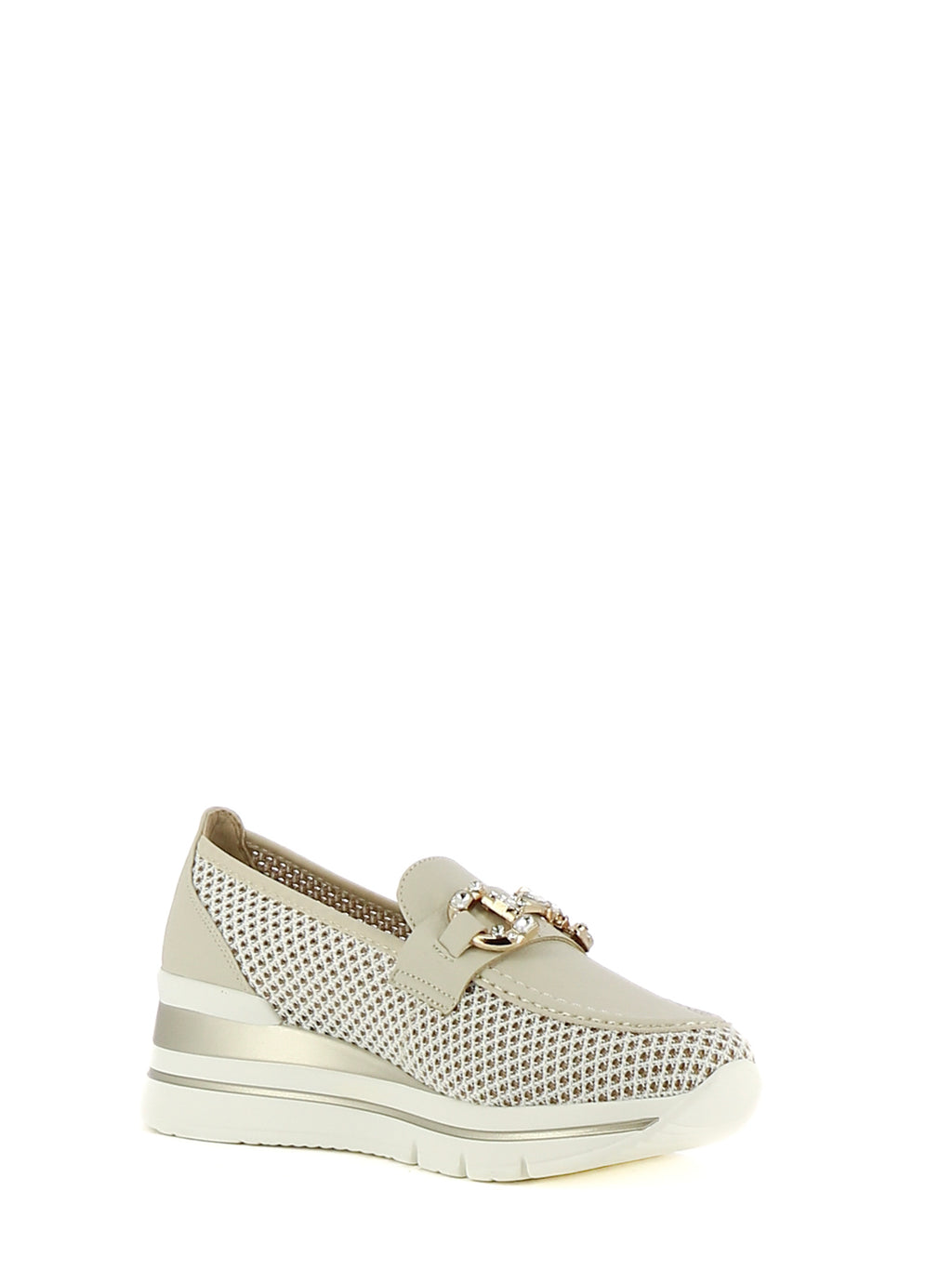 Mocassini donna MINU H2175-46 beige chiaro