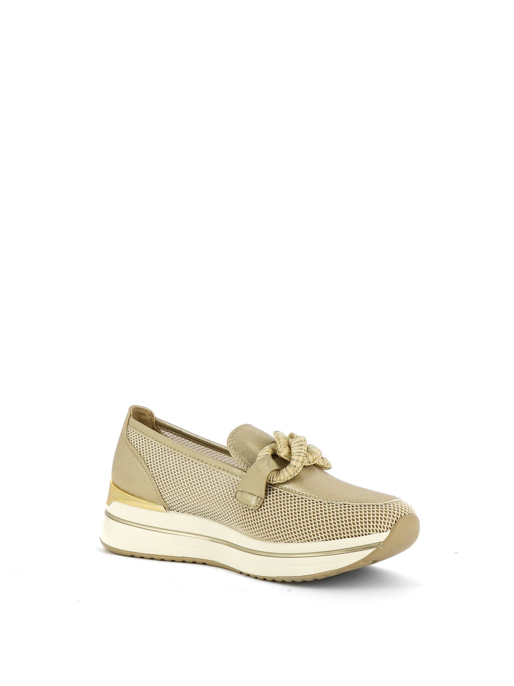 Mocassini donna MINU H23001-19 beige chiaro