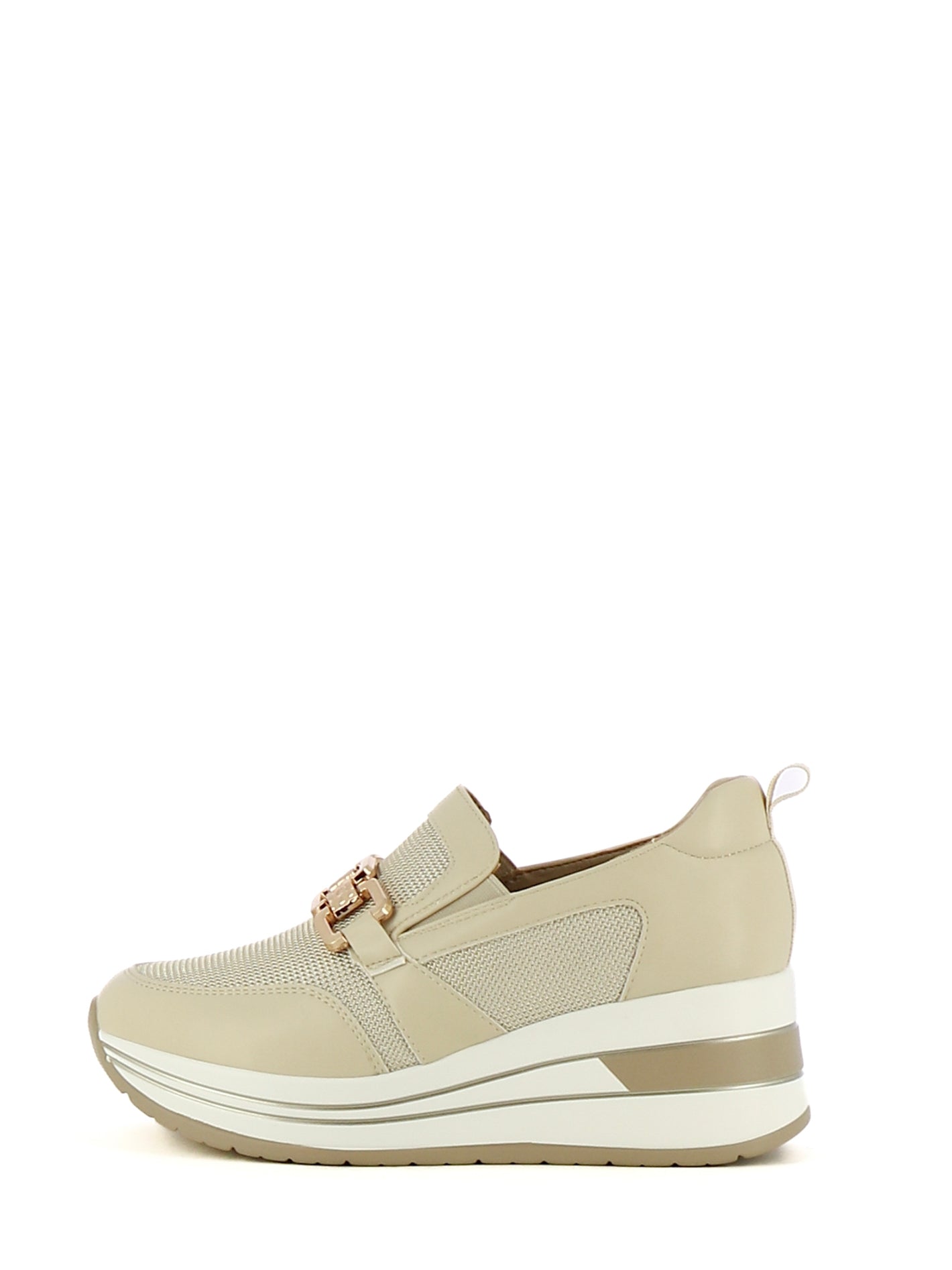 Mocassini donna MINU H2312-19 beige chiaro