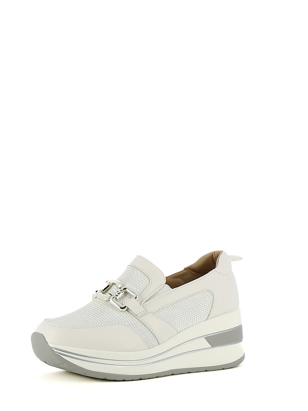 Mocassini donna MINU H2312-19 bianco