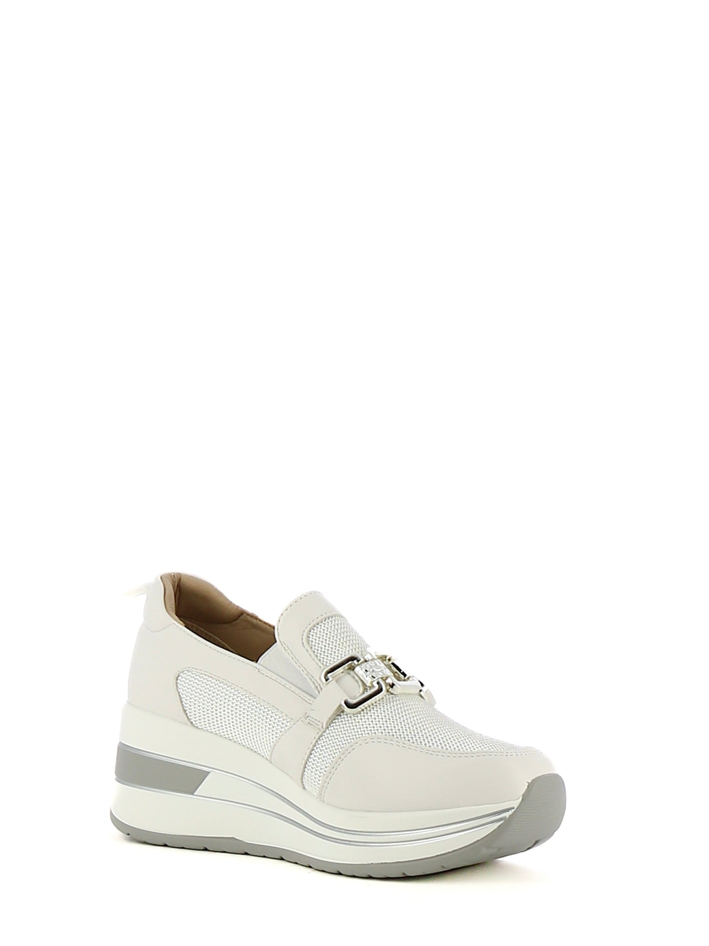 Mocassini donna MINU H2312-19 bianco