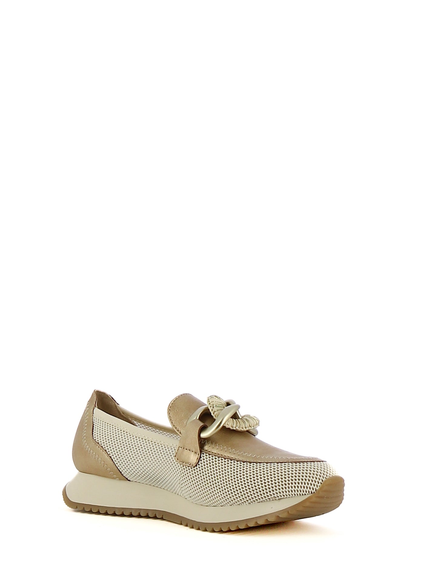 Mocassini donna MINU H26577-8 beige chiaro