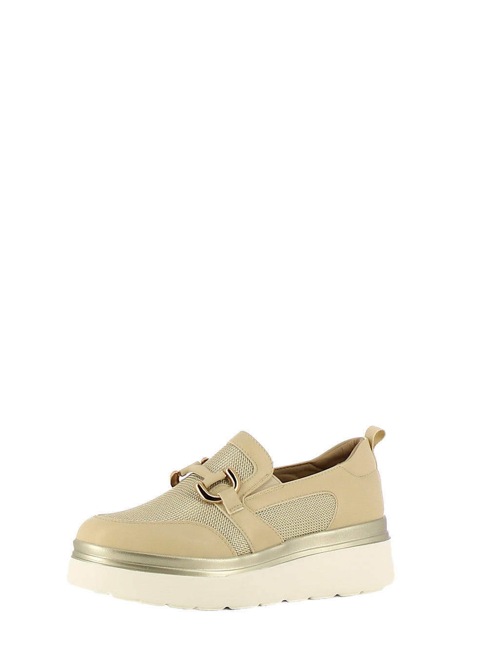 Mocassini donna MINU H2715-34 beige chiaro