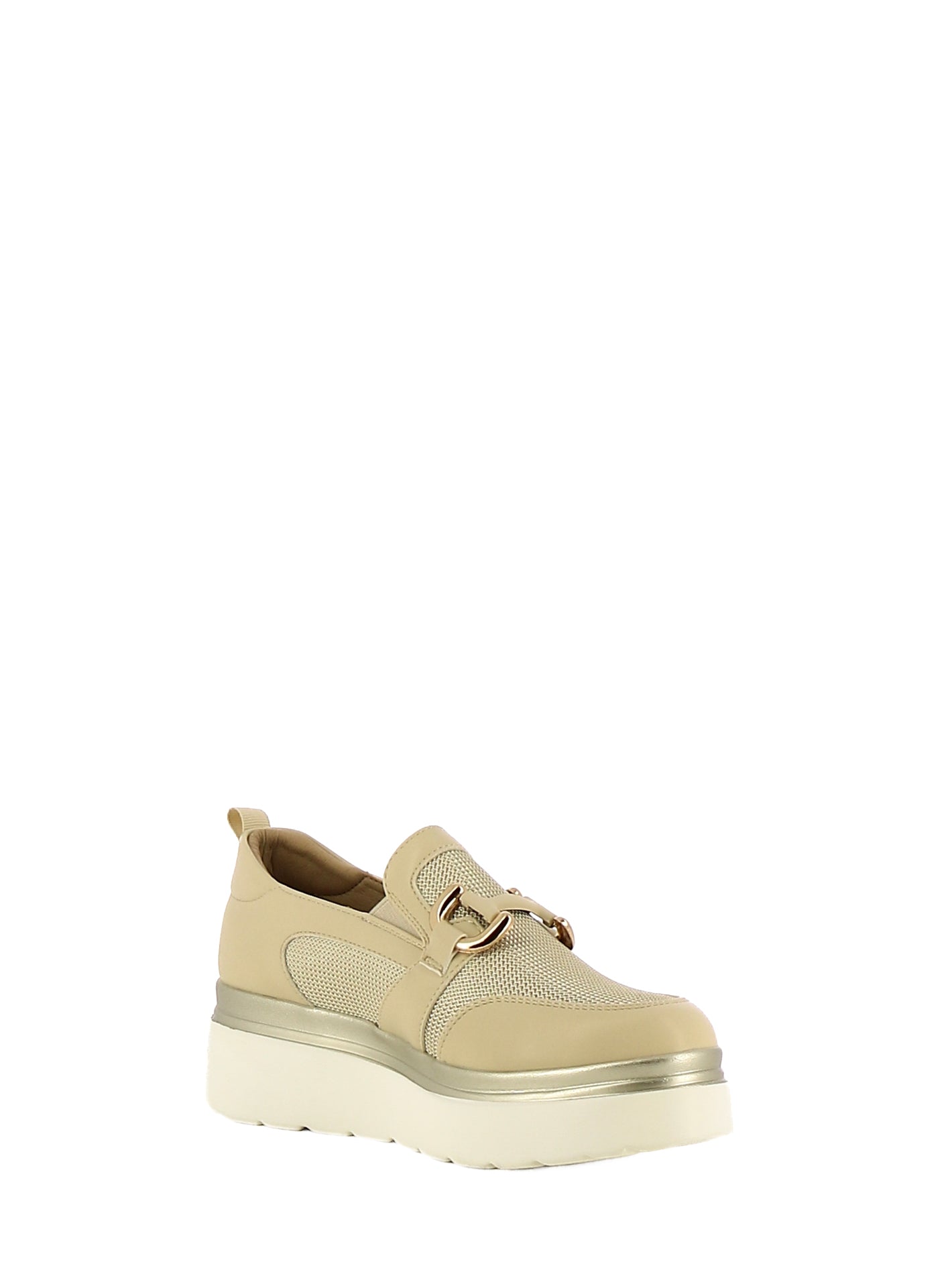 Mocassini donna MINU H2715-34 beige chiaro