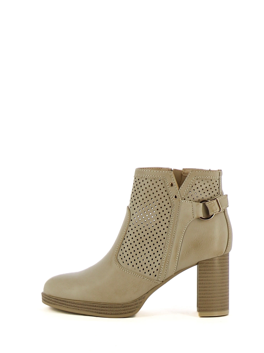 Tronchetti donna MINU H2732-8 beige chiaro