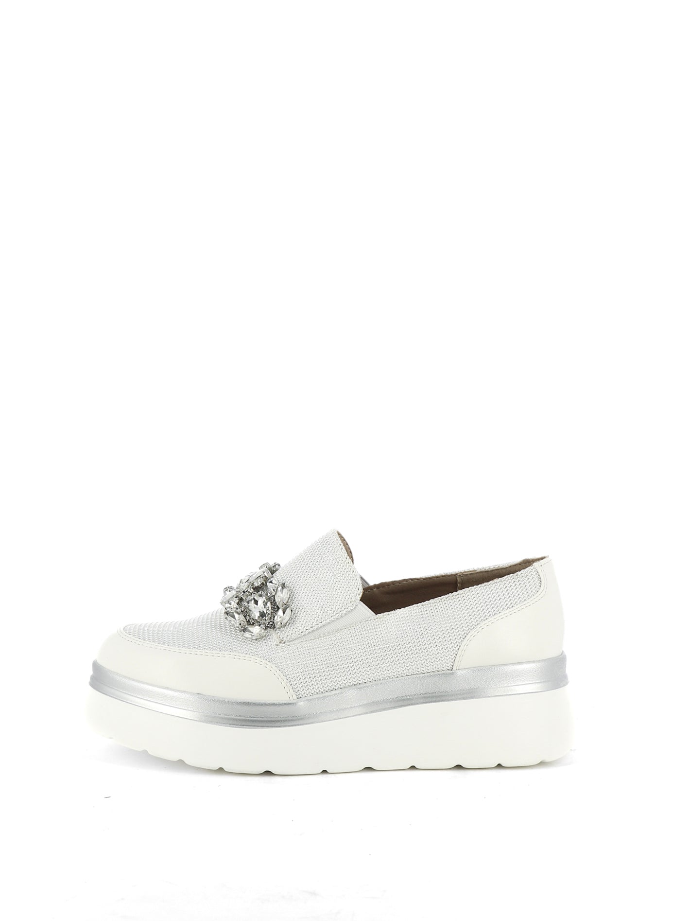 Mocassini donna MINU H3W2021-54 bianco