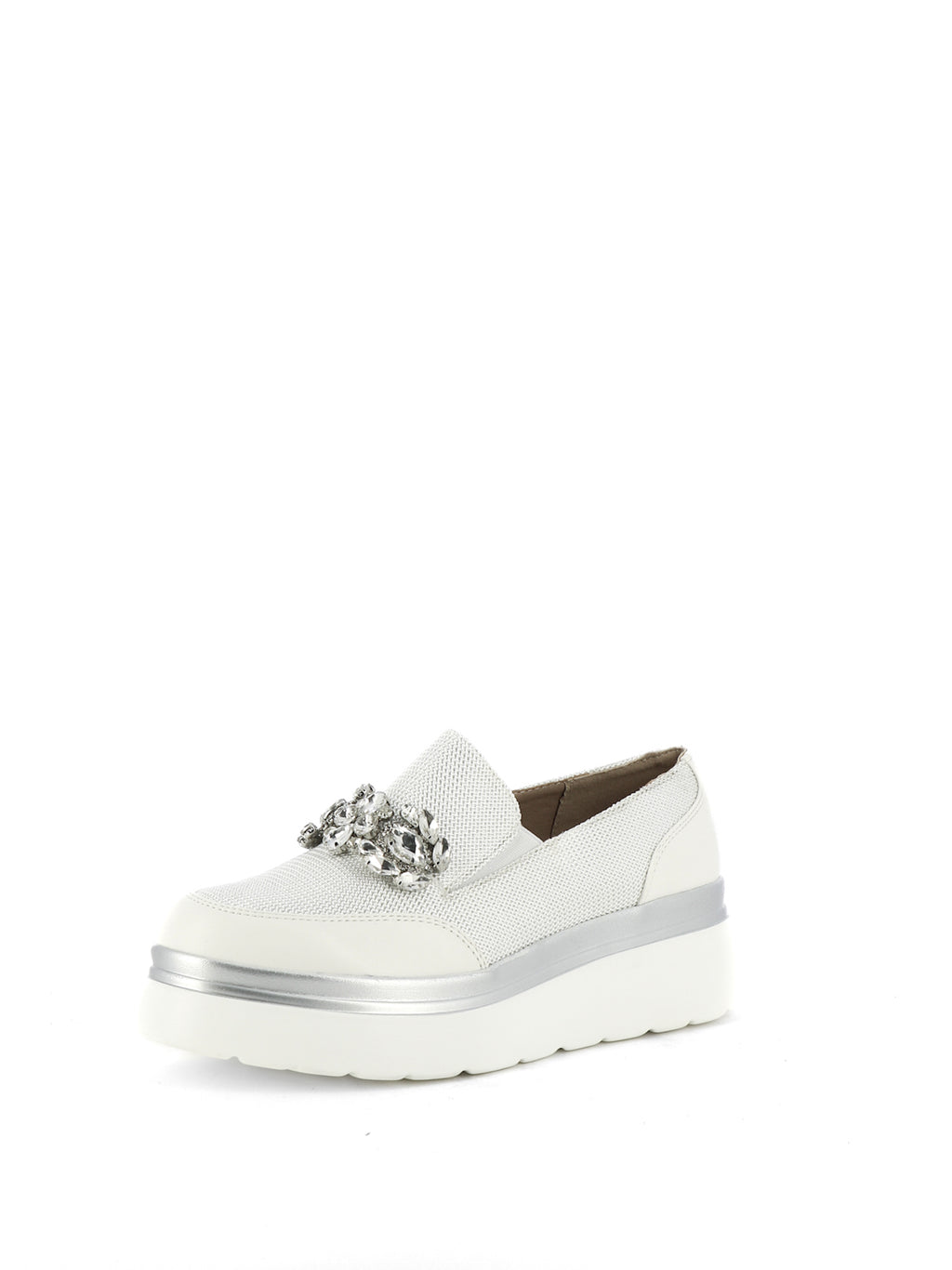 Mocassini donna MINU H3W2021-54 bianco
