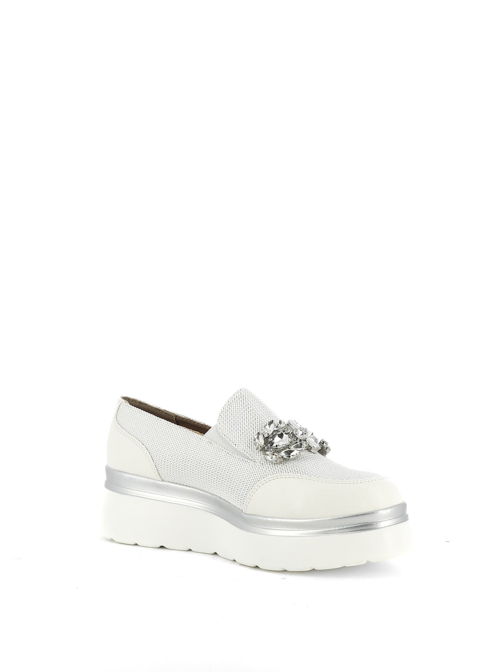 Mocassini donna MINU H3W2021-54 bianco