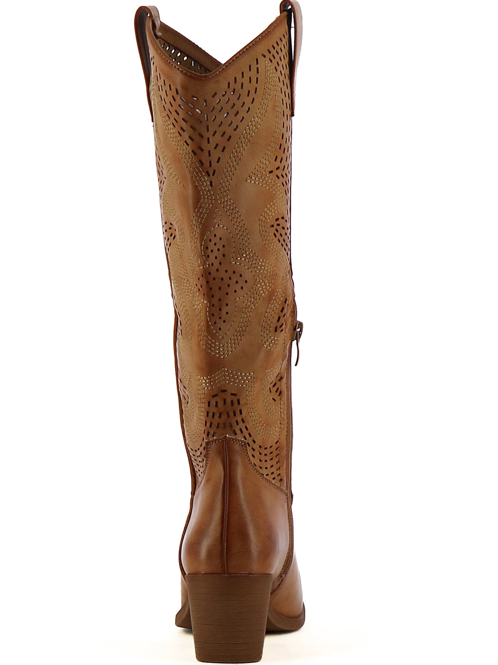 Stivali texani donna MINU H3W2058-13 cuoio