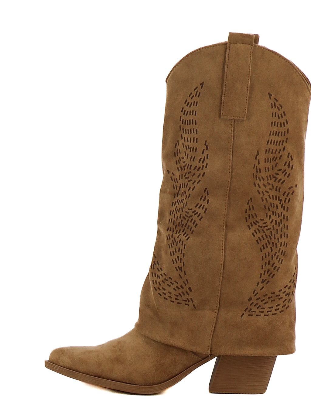 Stivali texani donna MINU H3W2058Y-130 cuoio