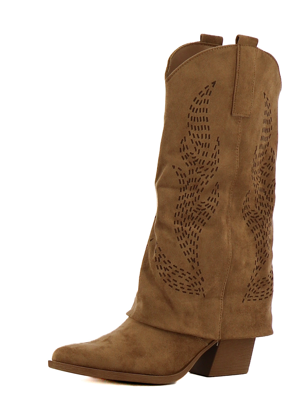 Stivali texani donna MINU H3W2058Y-130 cuoio