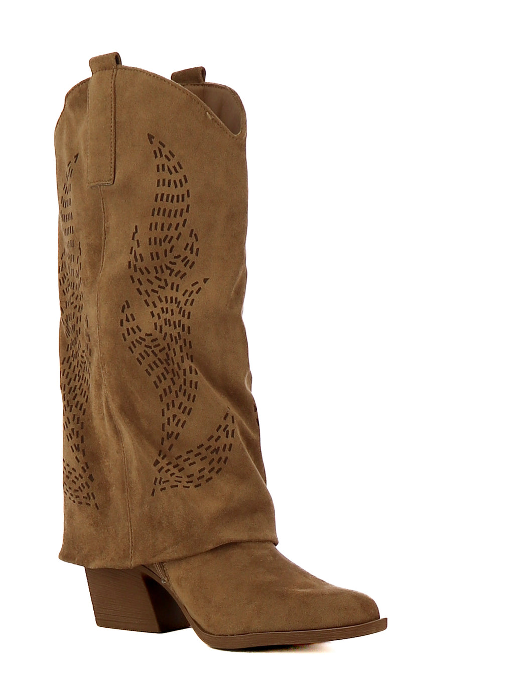 Stivali texani donna MINU H3W2058Y-130 cuoio