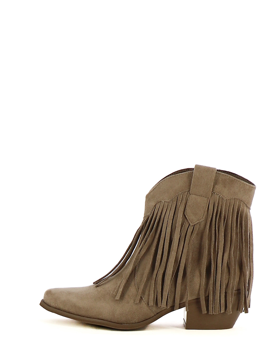Stivaletti texani donna MINU H3W2058Y-133 beige scuro