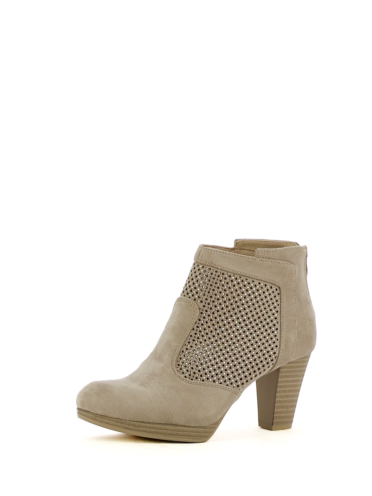 Tronchetti donna MINU H653-1 beige chiaro