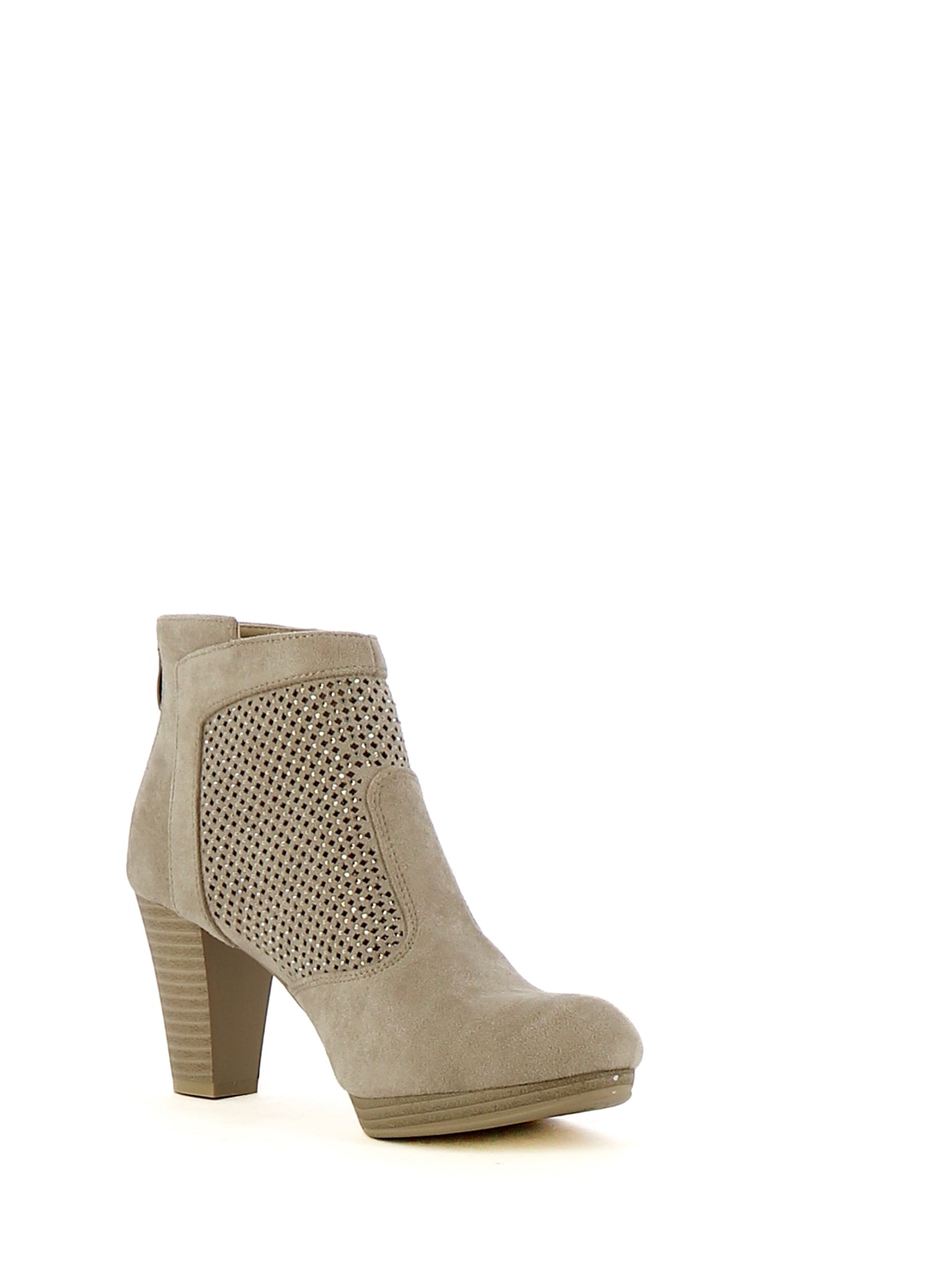 Tronchetti donna MINU H653-1 beige chiaro