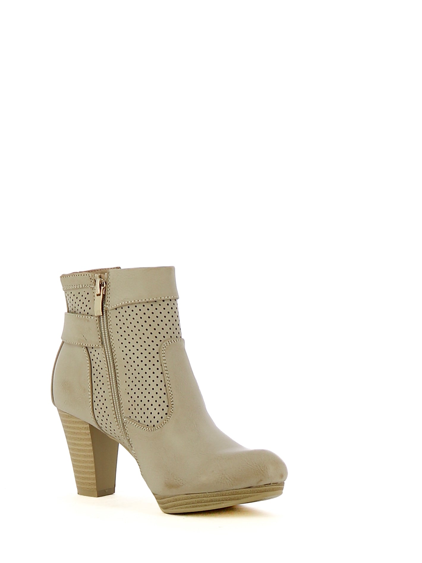 Tronchetti donna MINU H653-35M beige chiaro