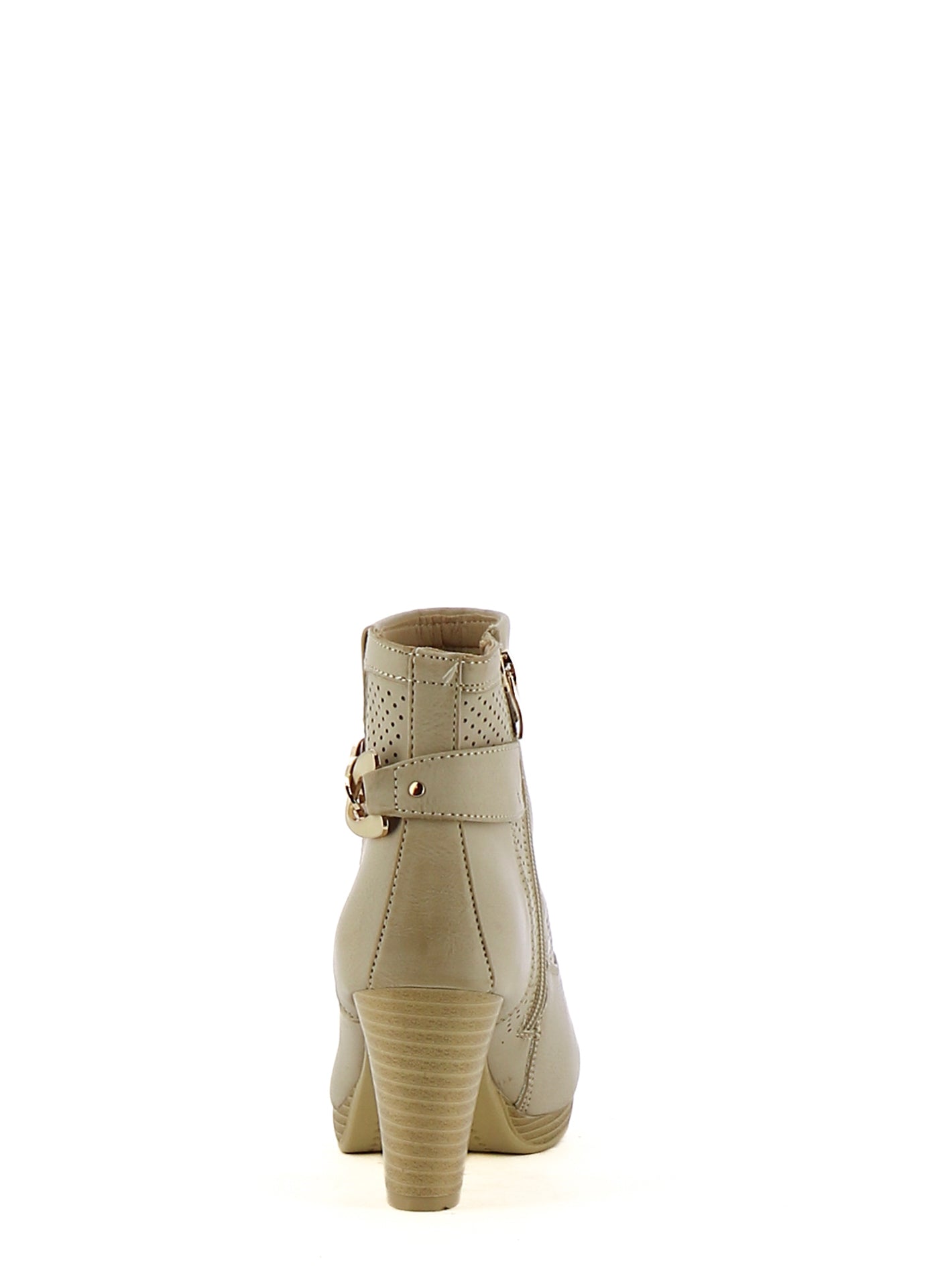 Tronchetti donna MINU H653-35M beige chiaro