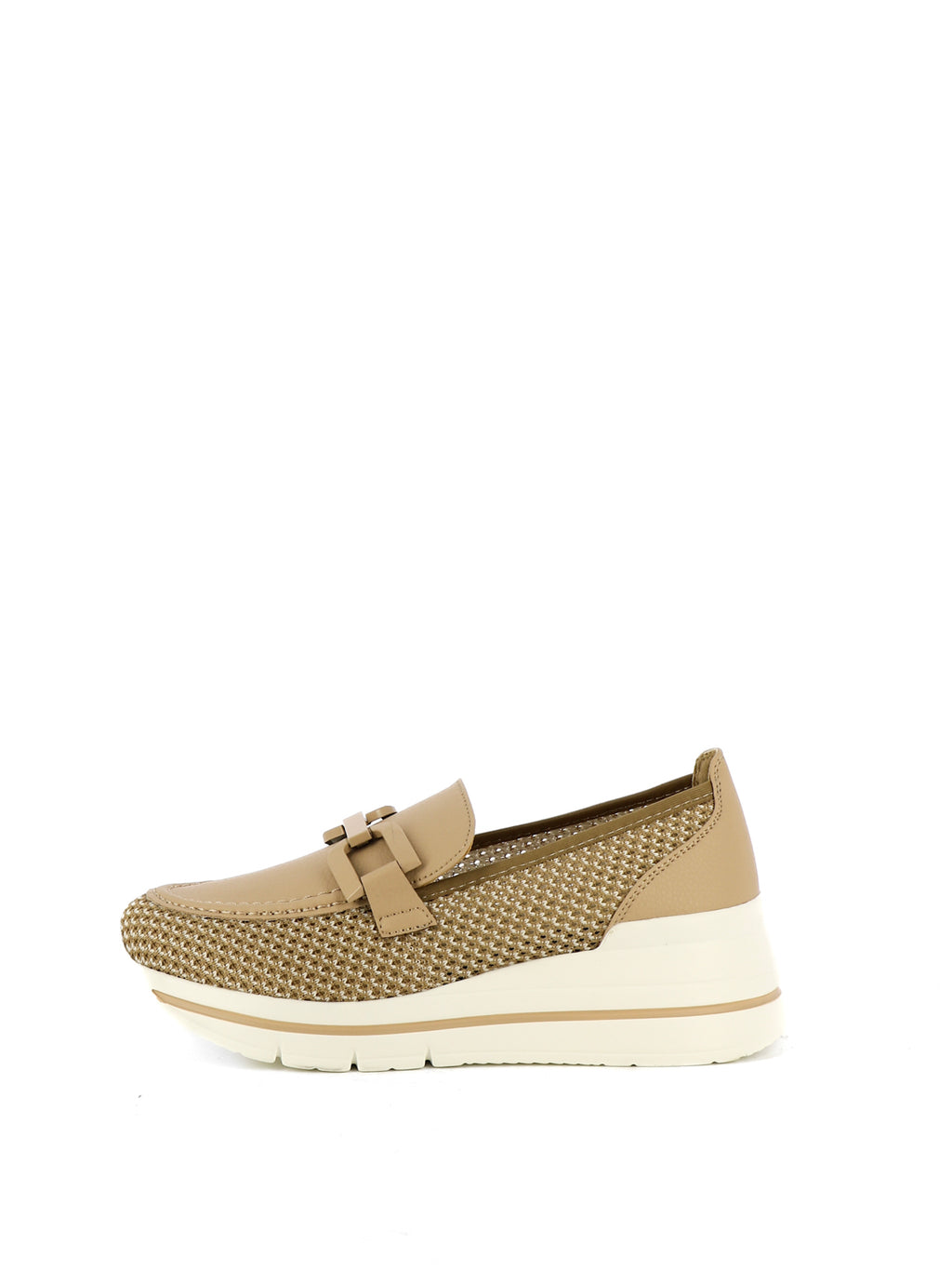 Mocassini donna MINU H69799-10 beige chiaro