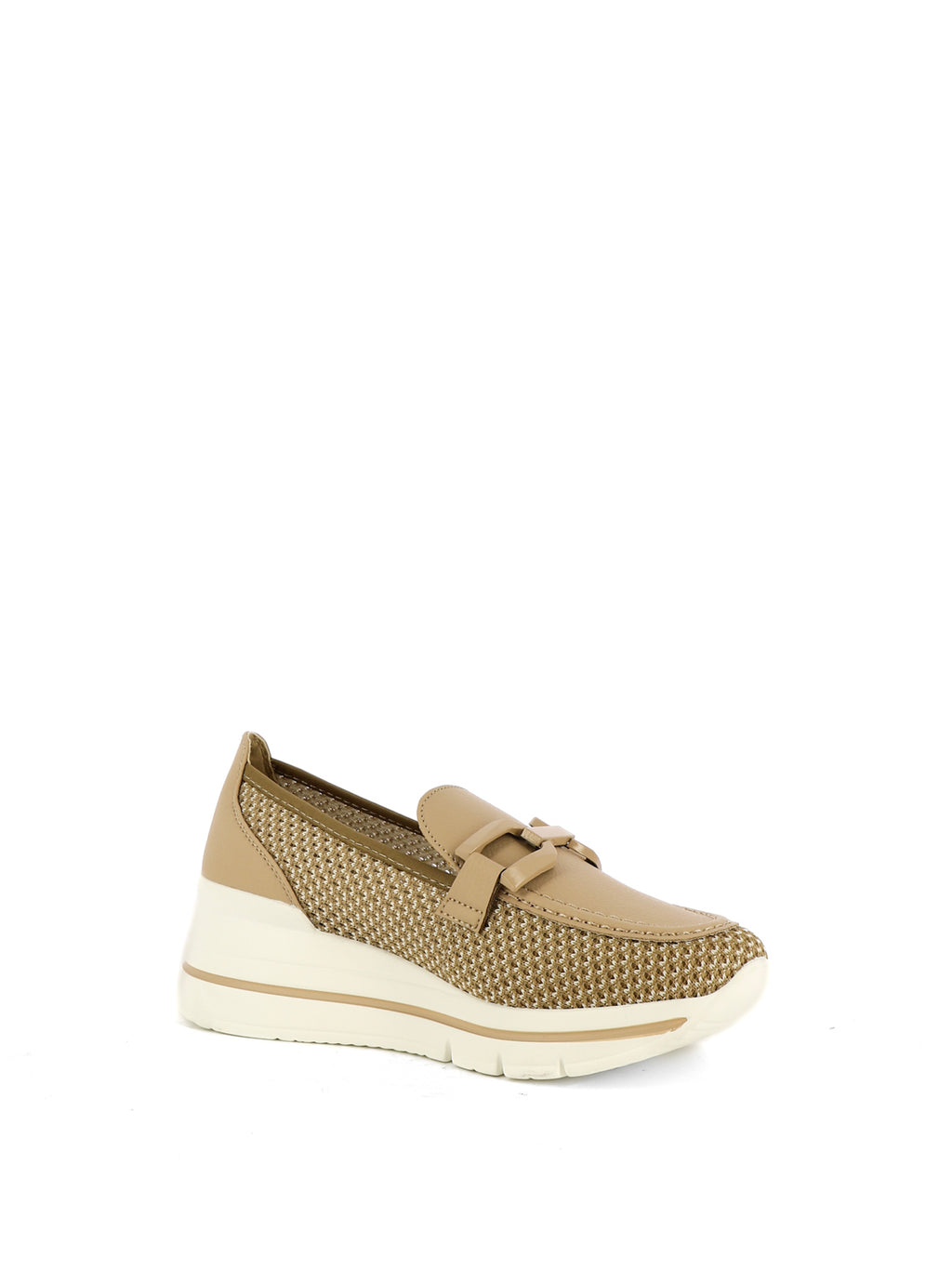 Mocassini donna MINU H69799-10 beige chiaro