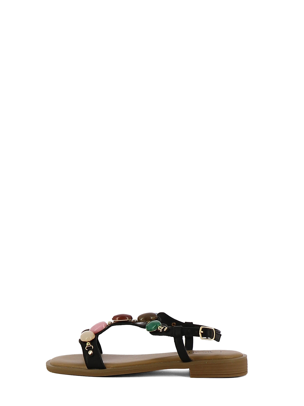Sandali con cinturino donna MINU J1230-S1 nero