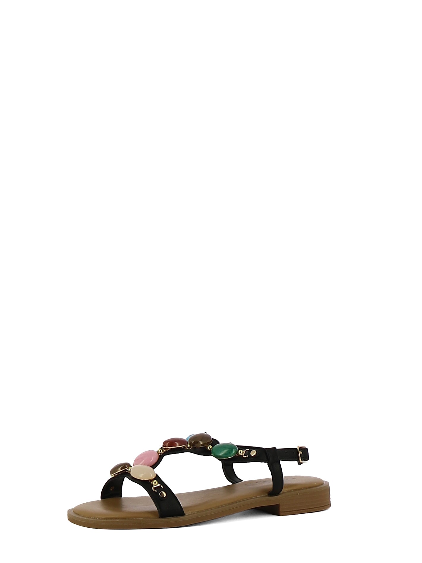 Sandali con cinturino donna MINU J1230-S1 nero