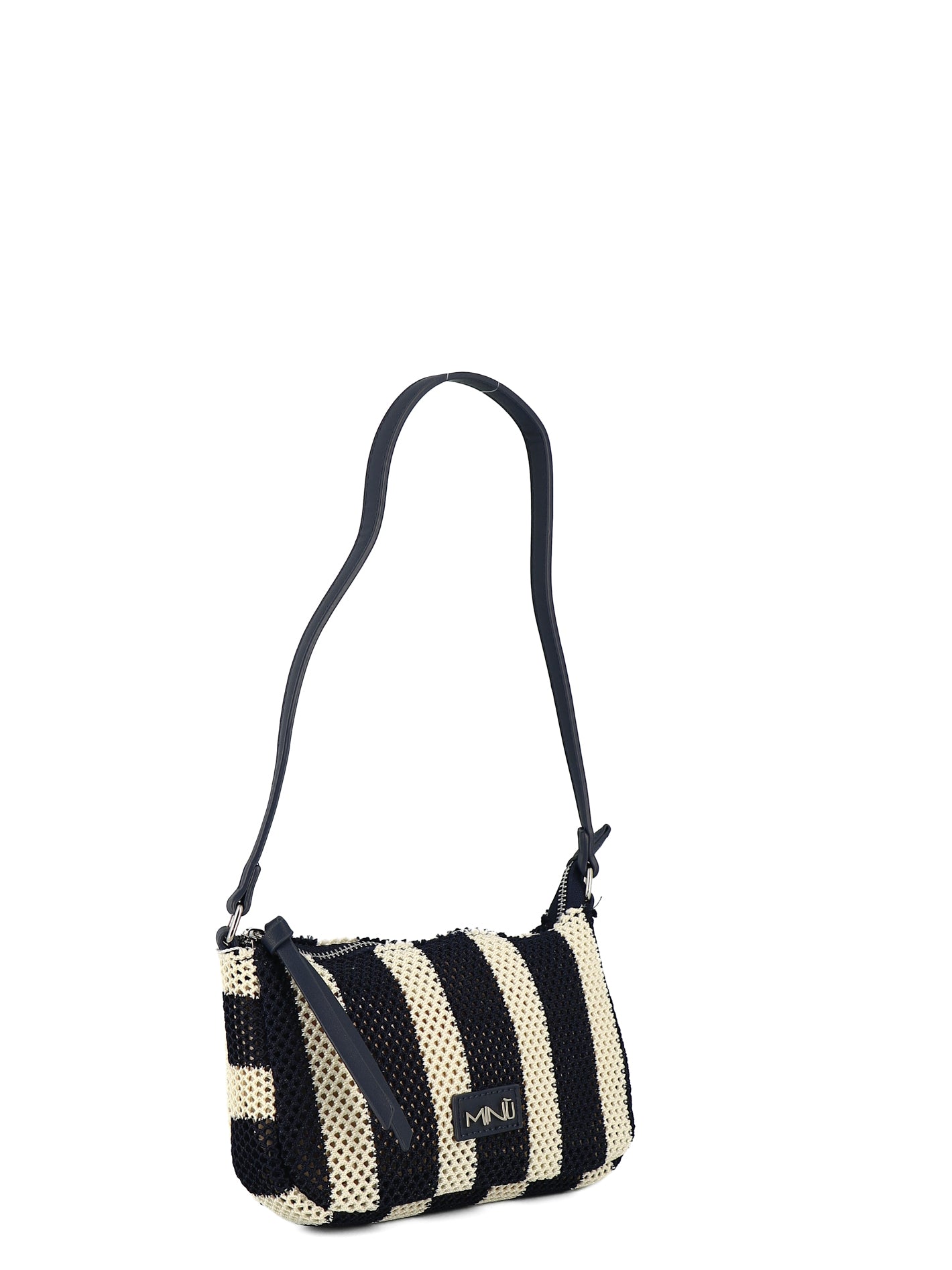 Borsa a spalla donna MINU PB0273HO1 blu