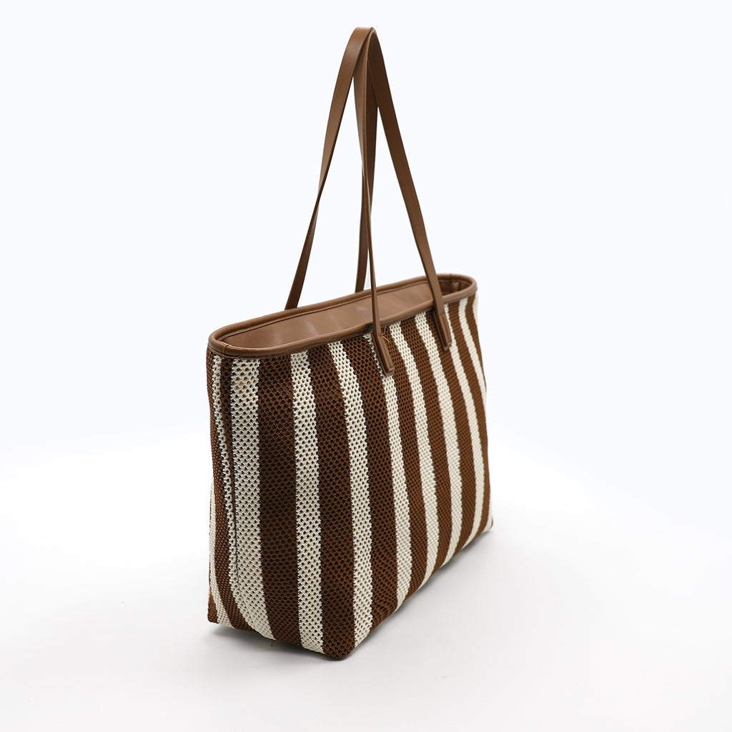 Borsa a spalla donna MINU PB0273SG3 beige scuro