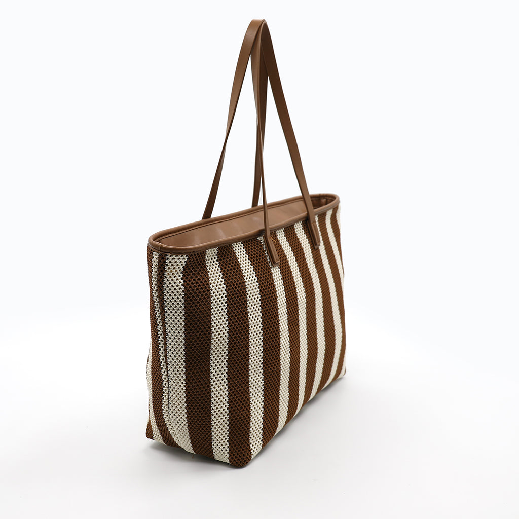 Borsa a spalla donna MINU PB0273SG3 beige scuro