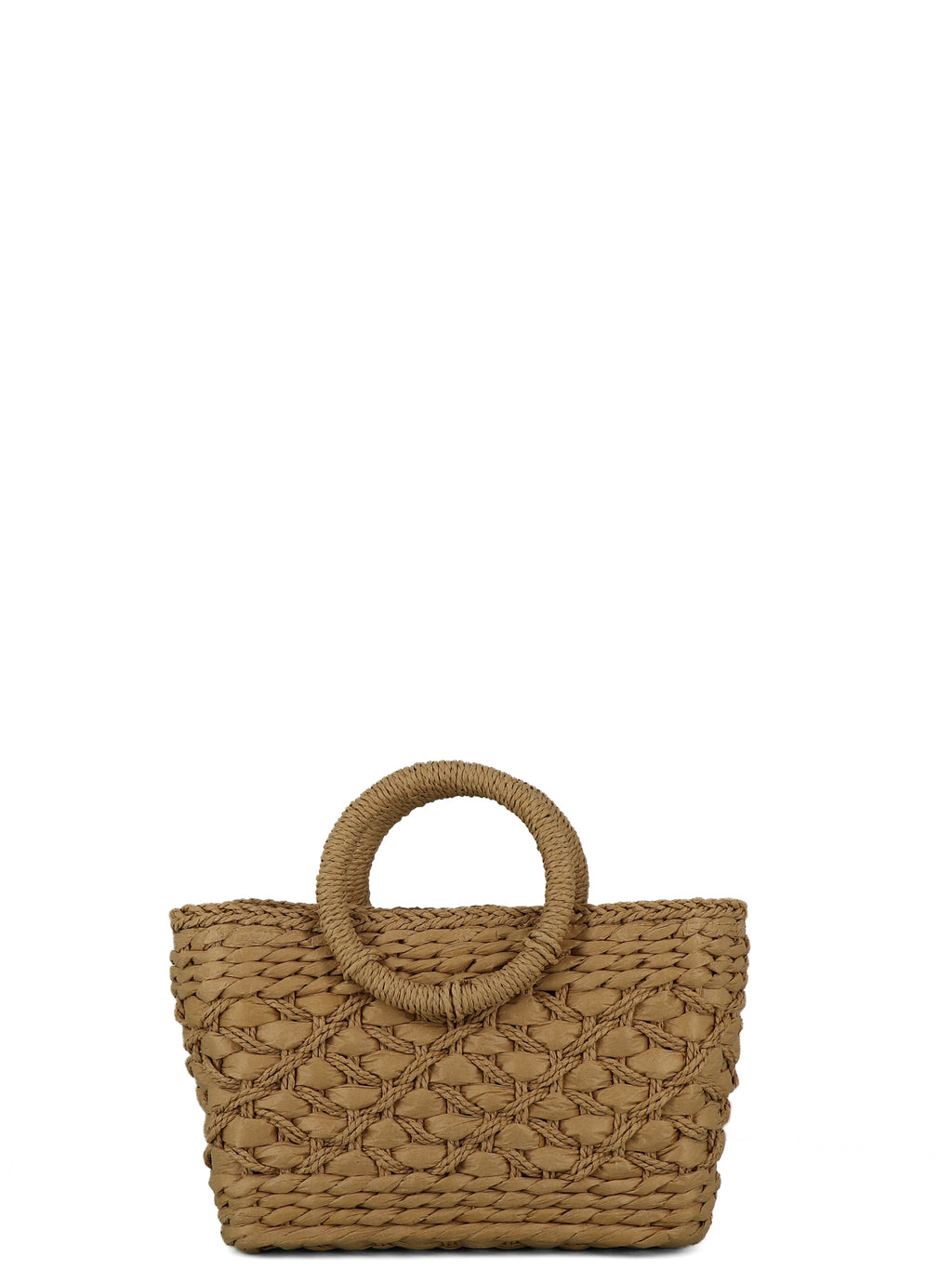 Borsa a mano donna MINU PB0278HG2 beige scuro