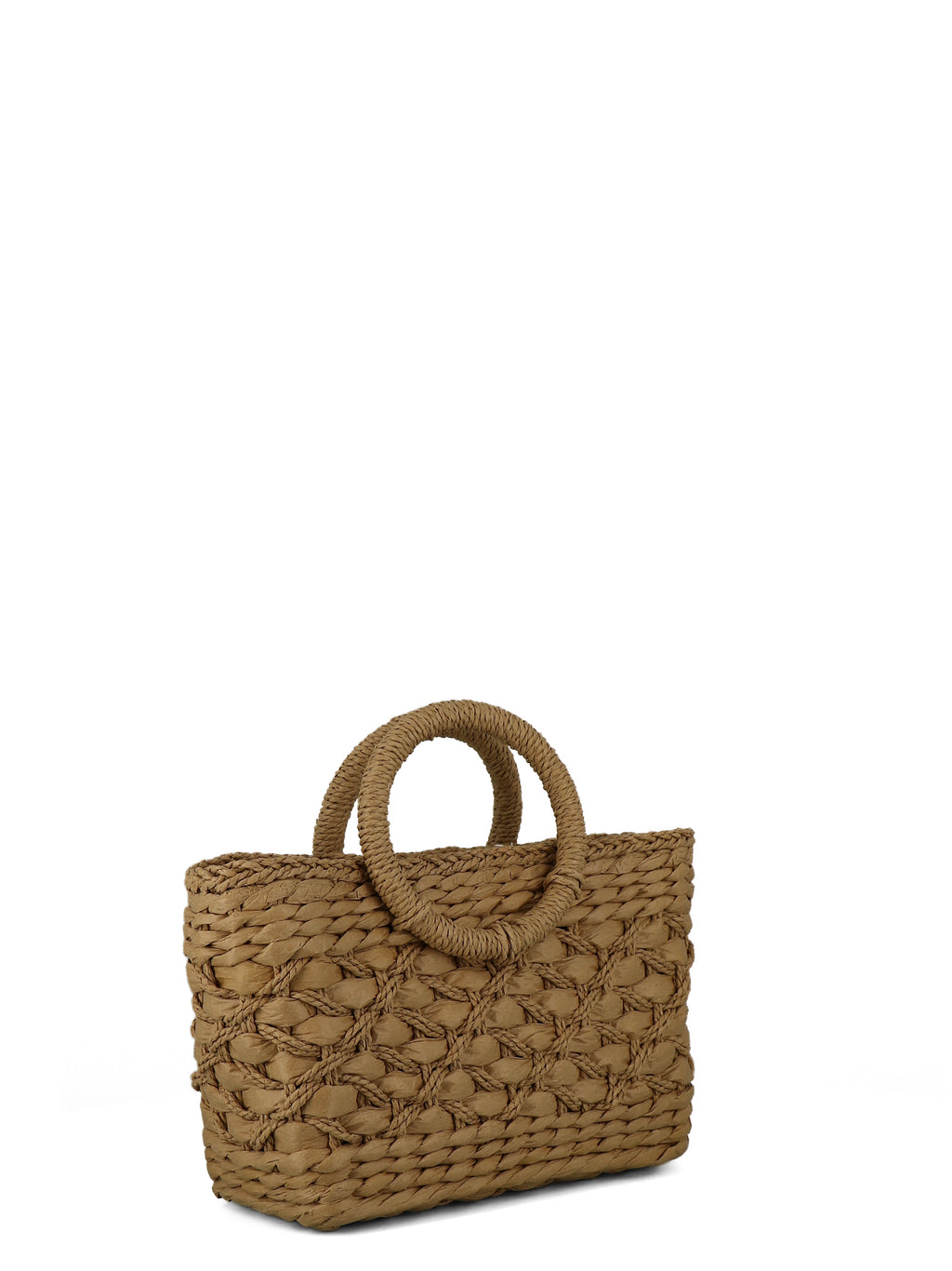 Borsa a mano donna MINU PB0278HG2 beige scuro