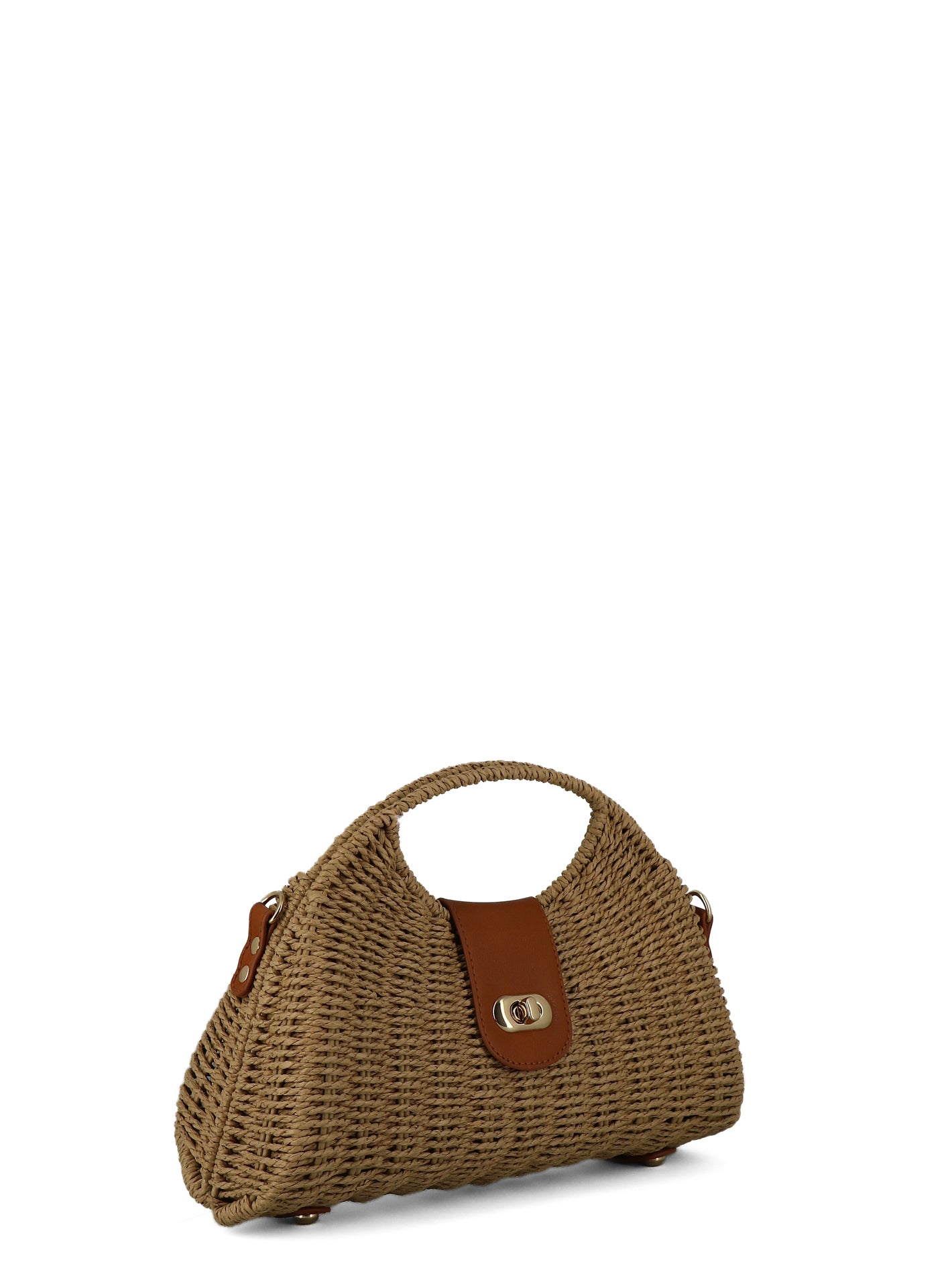 Borsa a mano donna MINU PB0280HG2 beige scuro