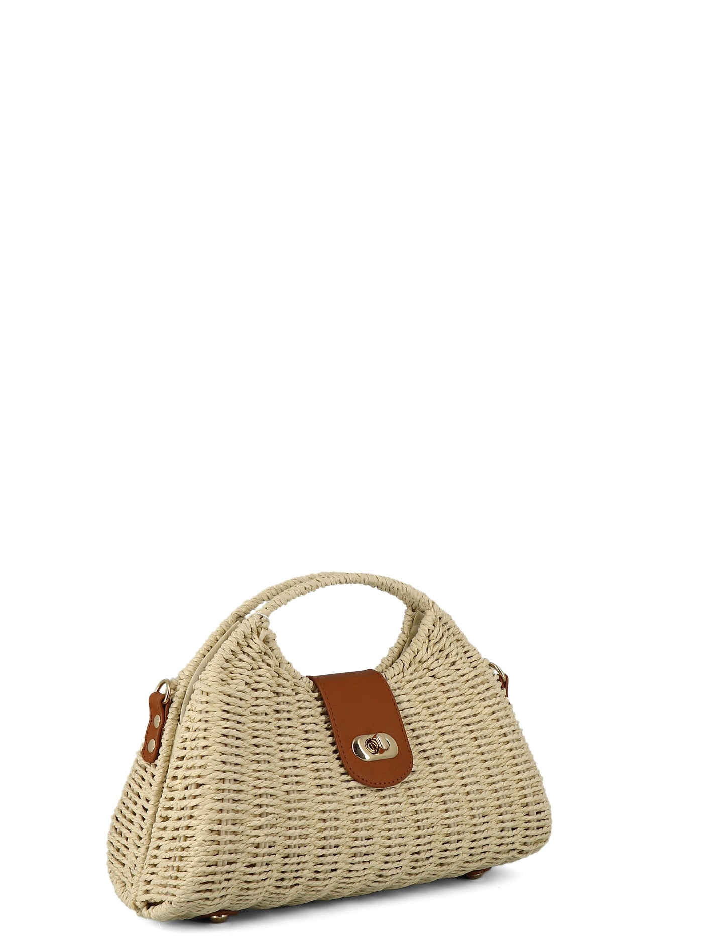 Borsa a mano donna MINU PB0280HG2 bianco