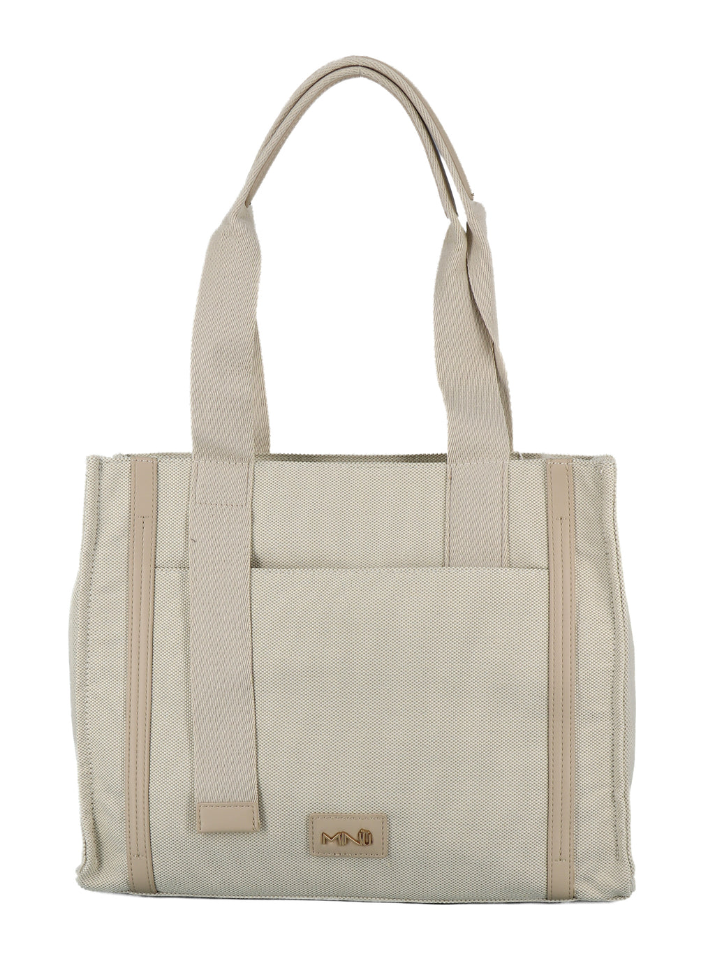 Borsa a spalla donna MINU PB0282SG3 beige chiaro