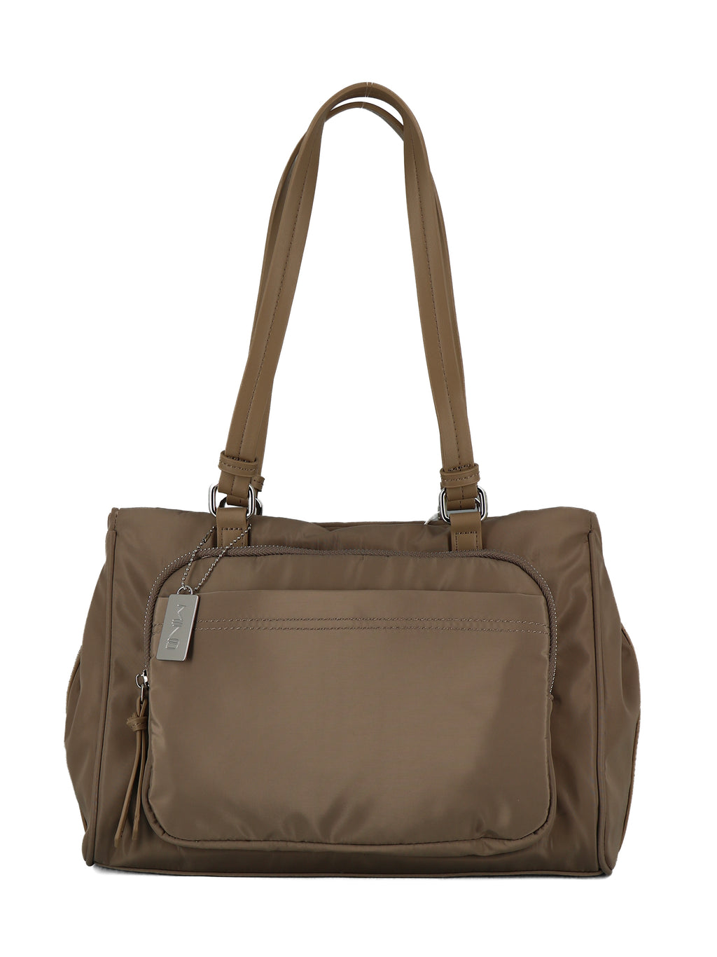 Borsa a spalla donna MINU PB0284SG2 beige chiaro