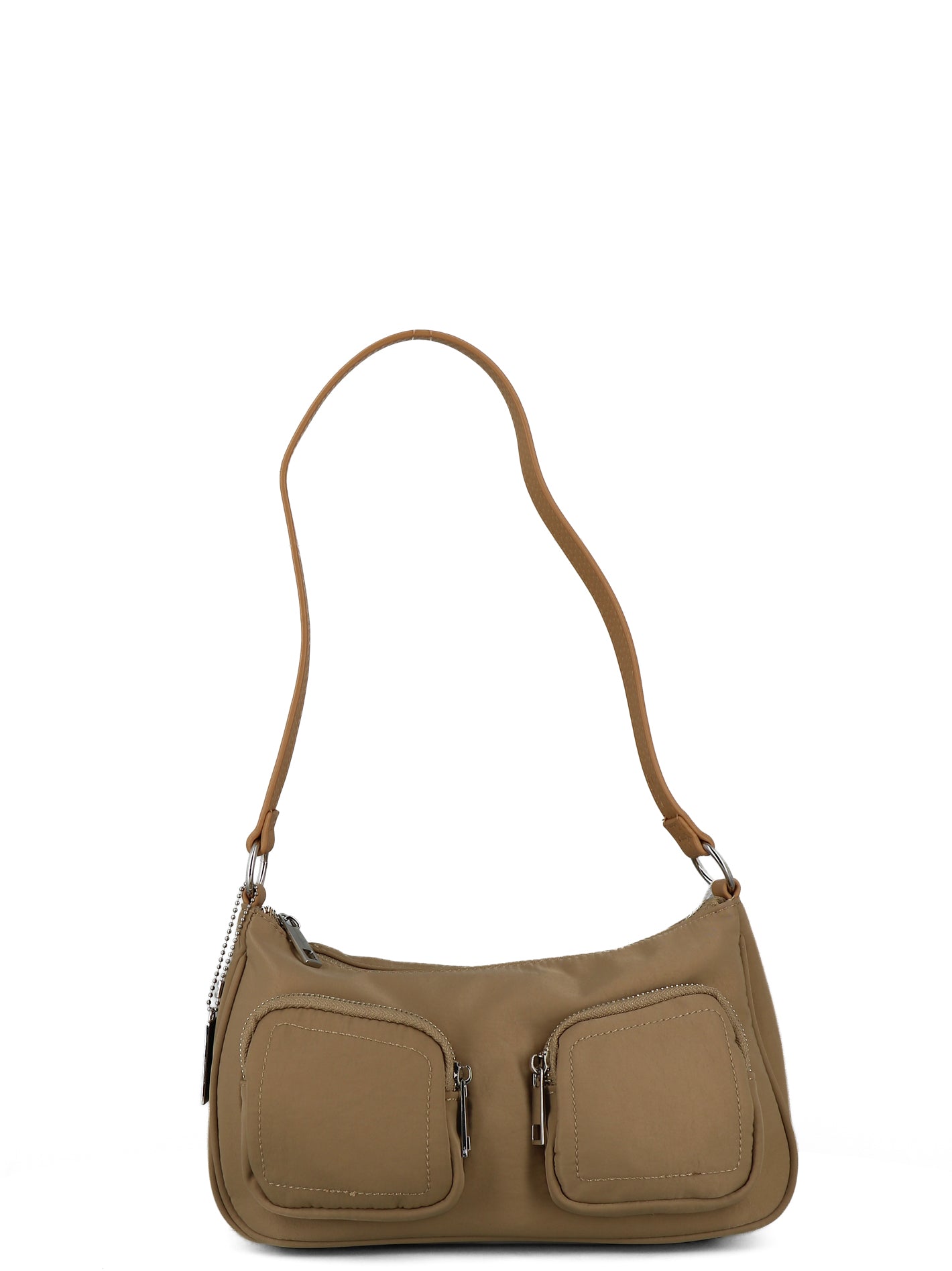 Borsa a spalla donna MINU PB0285HO2 beige scuro