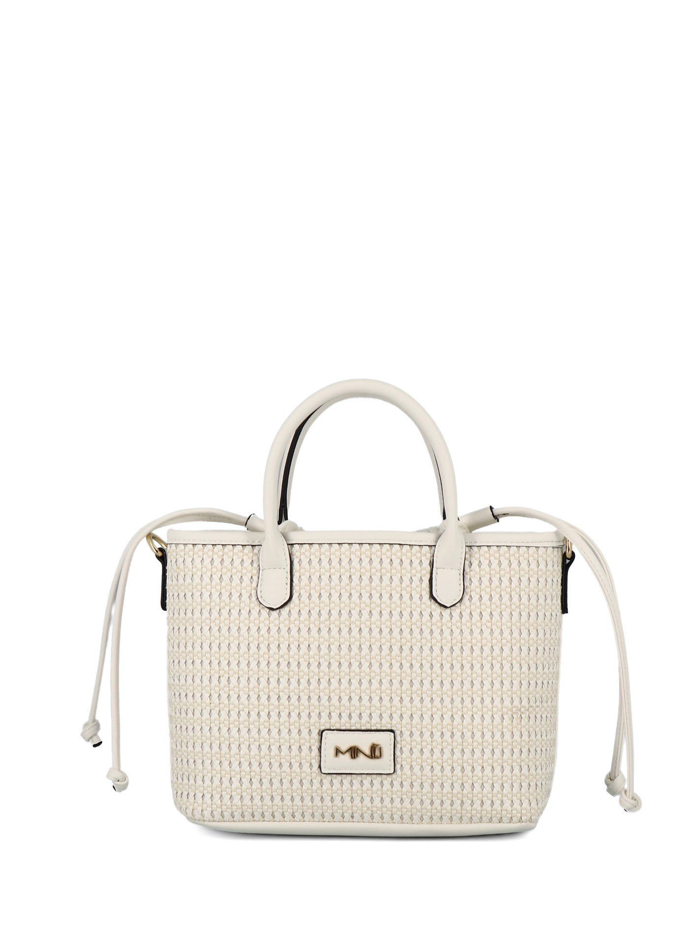 Borsa a mano donna MINU PB0288HG2 bianco
