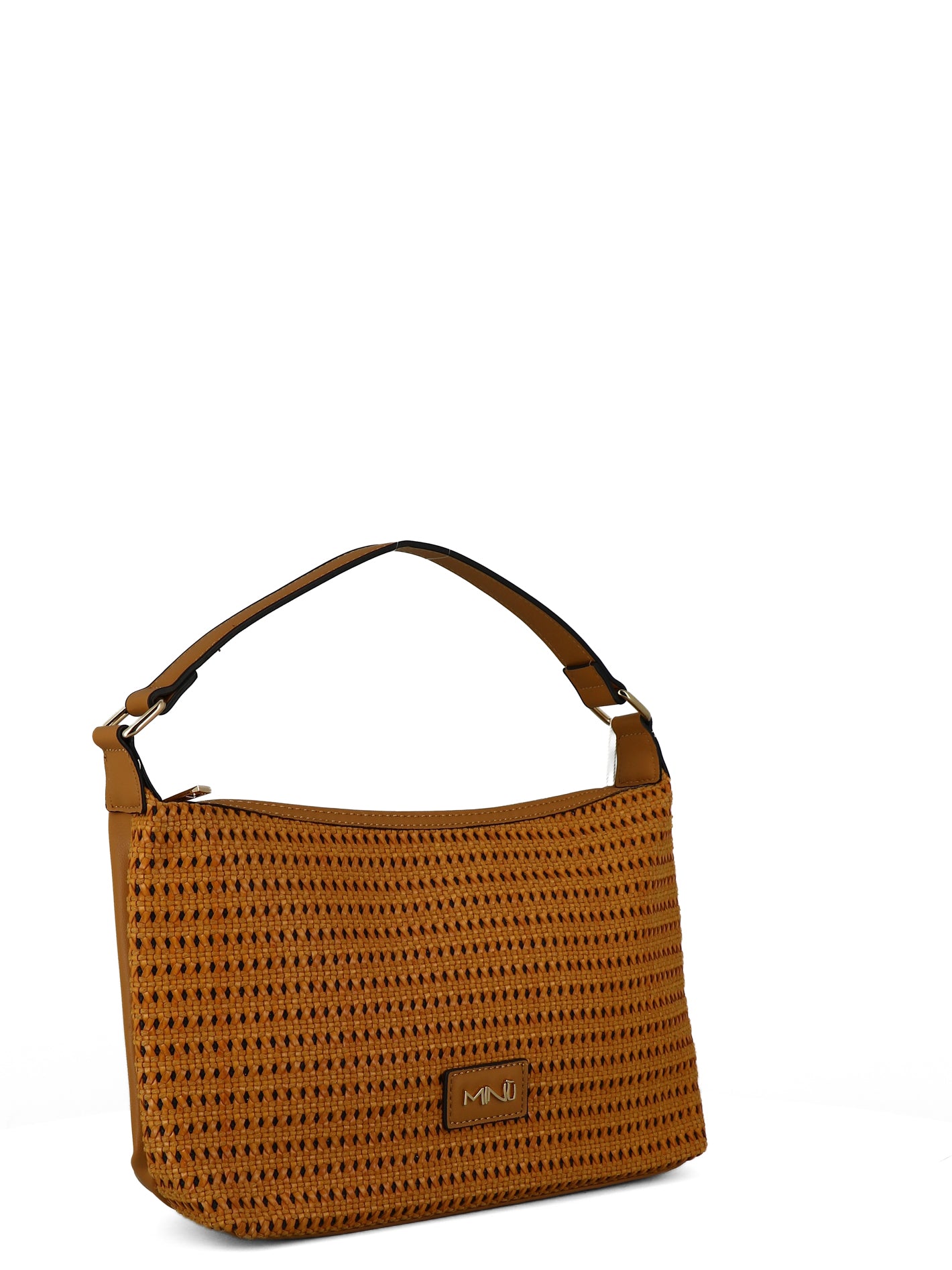 Borsa a mano donna MINU PB0288HO2 beige scuro