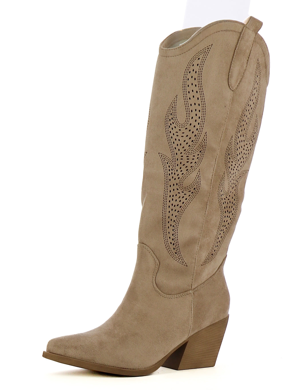 Stivali texani donna MINU RQ903-4 beige scuro